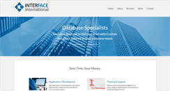 Desktop Screenshot of interface-intl.com
